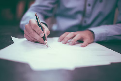 Statutory filing
